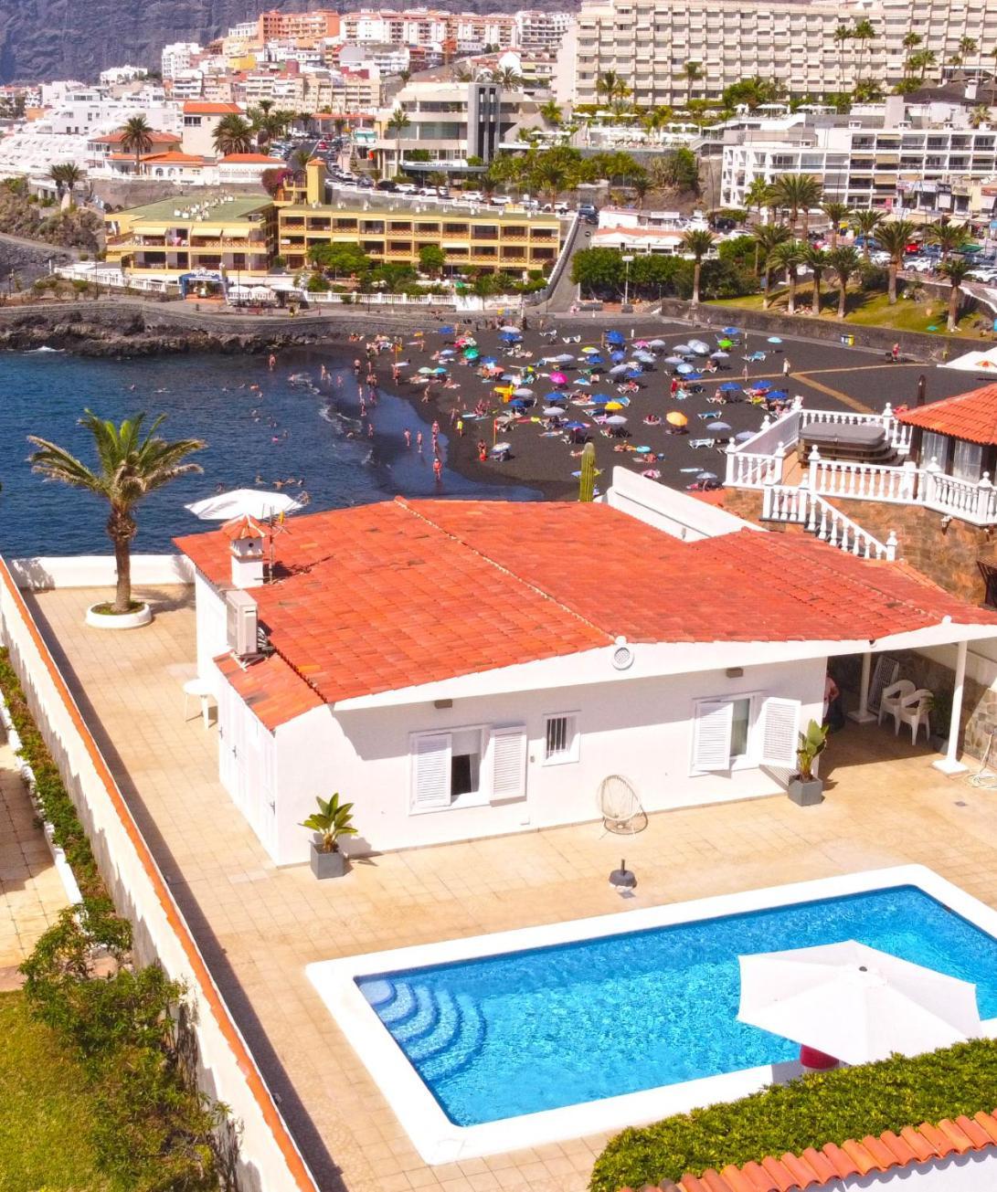 Beachfront Villa And Pool Puerto de Santiago  Zewnętrze zdjęcie