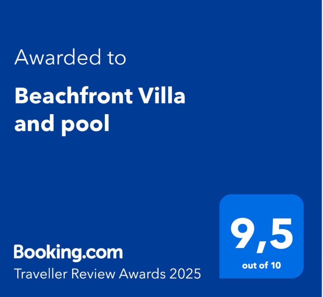 Beachfront Villa And Pool Puerto de Santiago  Zewnętrze zdjęcie